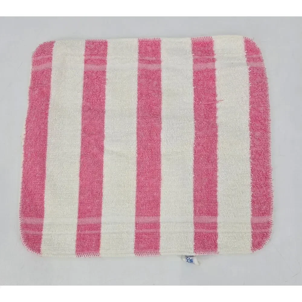 Vintage Cannon & Stevens Utica Floral Towel Set Pink Roses Cottagecore